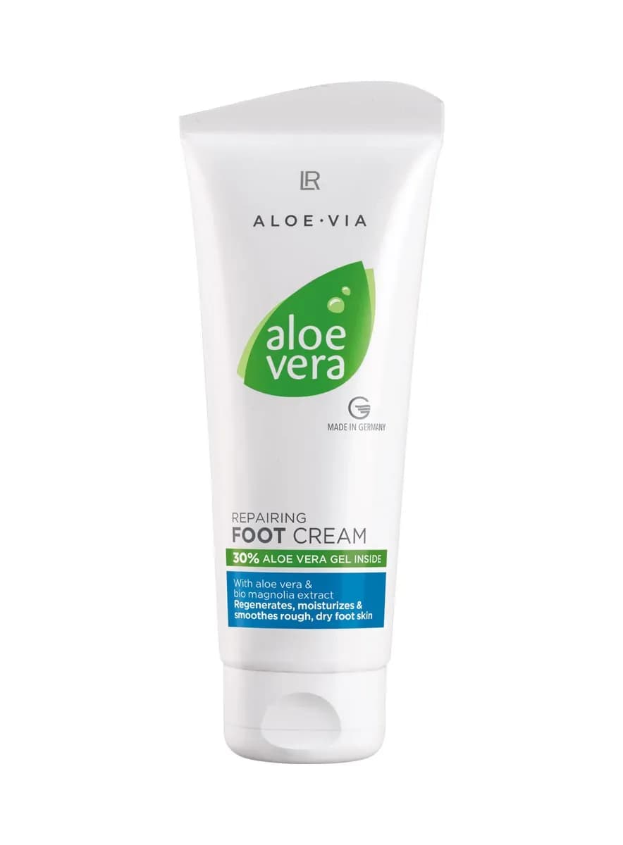 So hilft LR Aloe Vera Reparierende Fußpflege bei rissigen Fersen